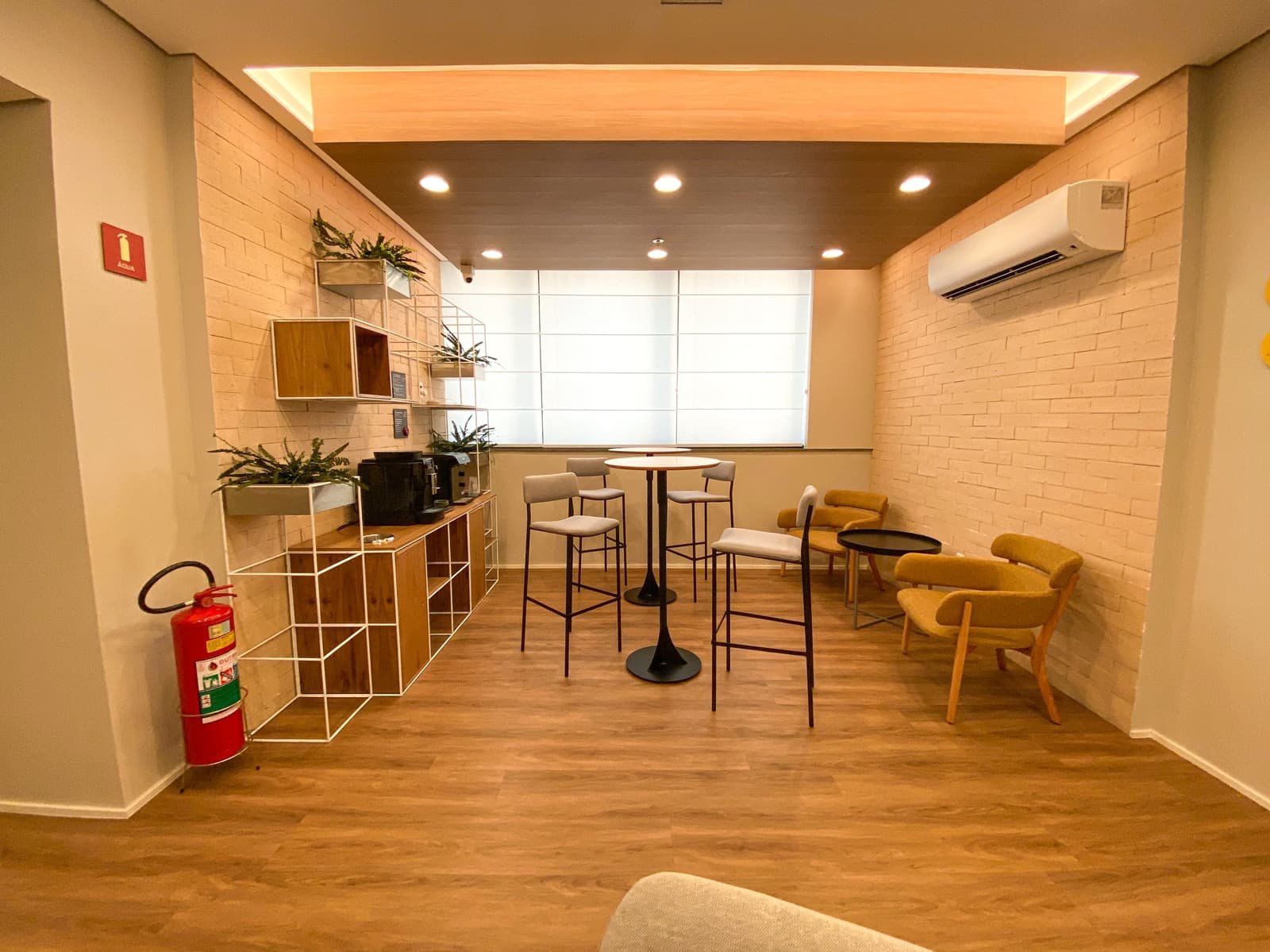 Ambiente de espera do consultório